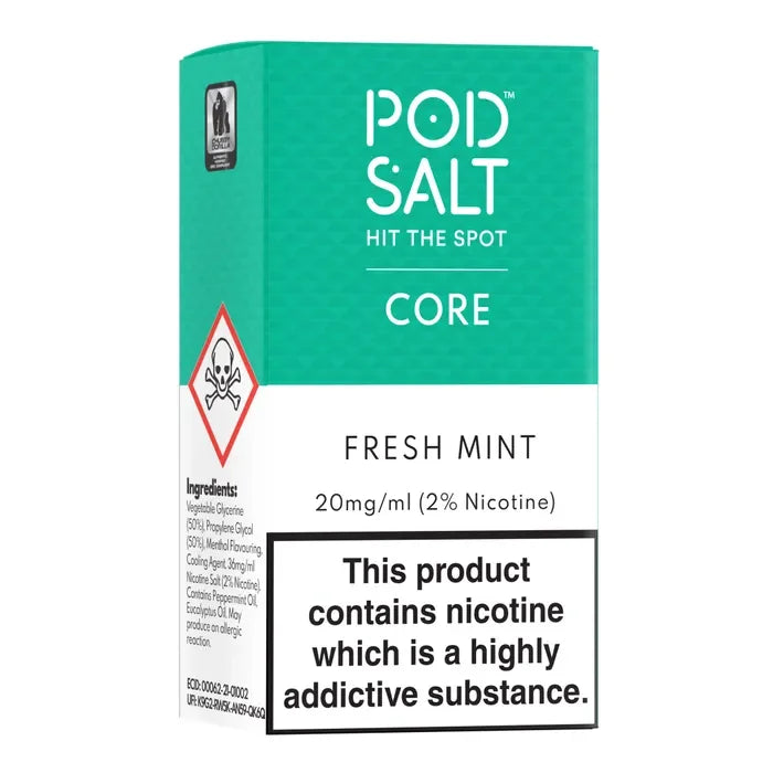 POD SALT MINT NICOTINE SALT 30ML E-LIQUID VAPE