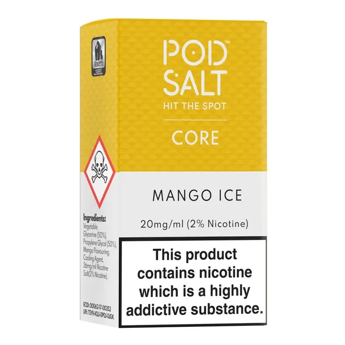 Mango Ice Nicotine Salt E-Liquid for a Tropical Experience