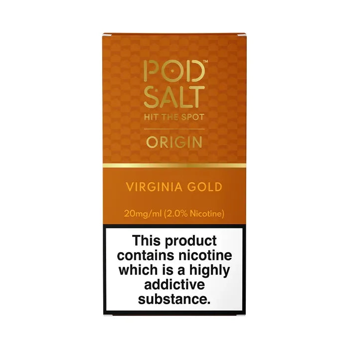 Virginia Gold Nicotine Salt E-Liquid 30ML
