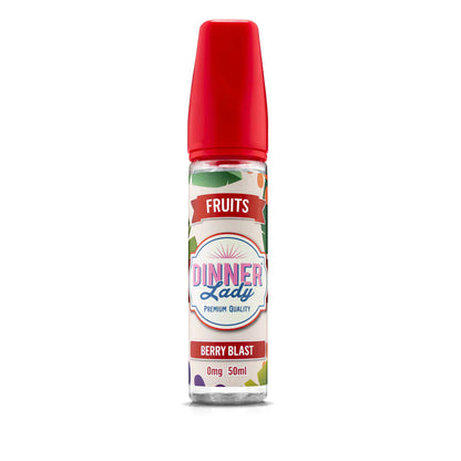 DINNER LADY E-LIQUID 60ML - Premium Vape Juice in Berry Blast flavor from the Fruits range, offering a sweet and tangy berry blend.