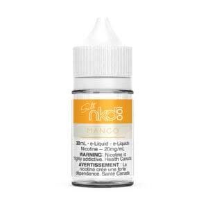 Naked 100 Salt Nicotine Salts Mango 30ML eLiquid bottle