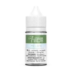 Naked 100 Salt Nicotine Salts Melon 30ML eLiquid bottle