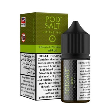 Pod Salt Core Apple vape bottle
