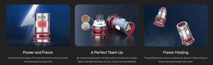 Vaporesso PLATFORM GTX COILS India Pune Karnataka Maharashtra, compatible mesh coils for MTL and DTL vaping, original replacement coils.
