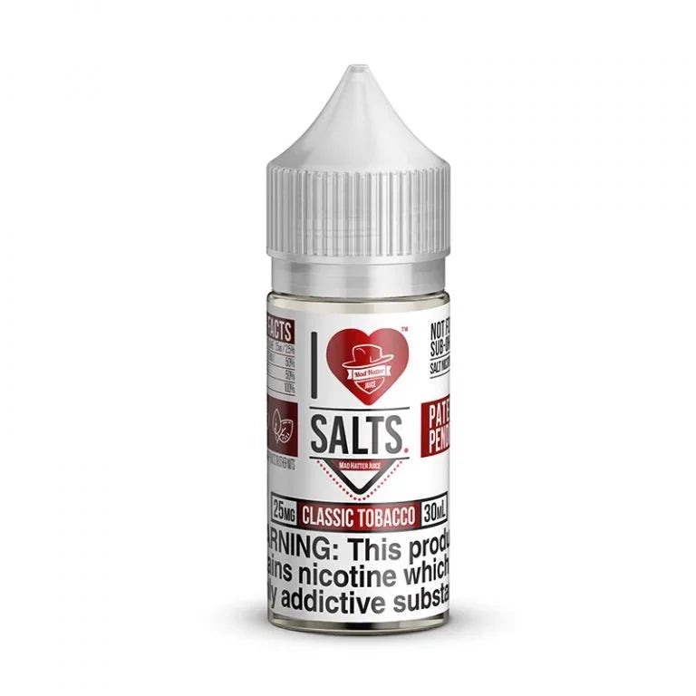 I love salts Classic Tobacco
