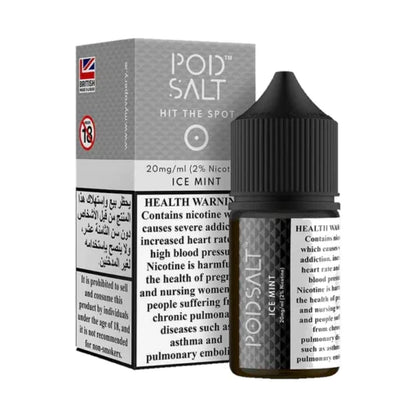 Pod Salt Ice Mint vape bottle