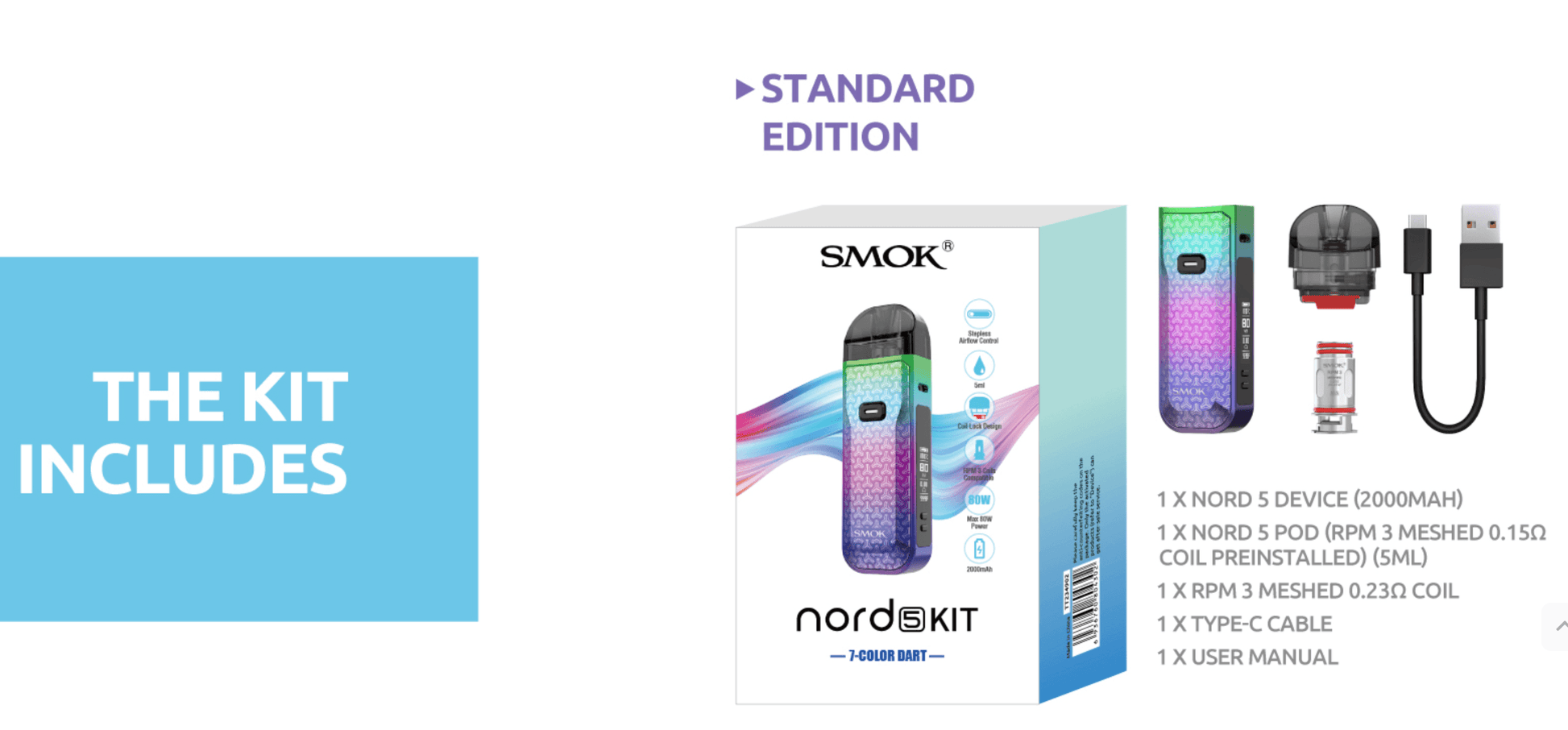 Smok Nord 5


