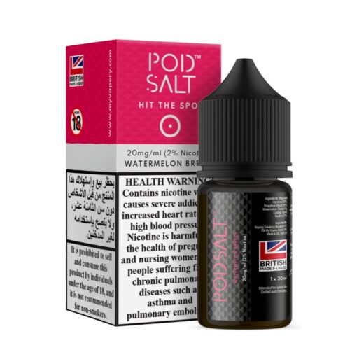 Pod Salt Core 20mg vape flavor bottle with pink packaging