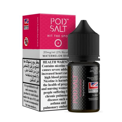 Pod Salt Core 20mg vape flavor bottle with pink packaging