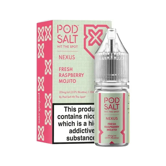 Pod Salts - Fresh Rasberry Mojito


