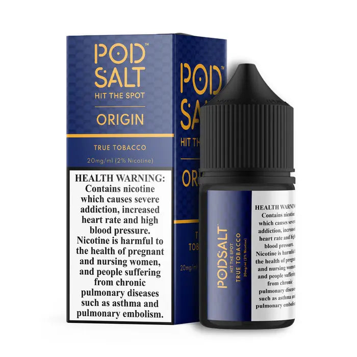 Pod Salt Core 20mg vape flavor bottle with blue packaging
